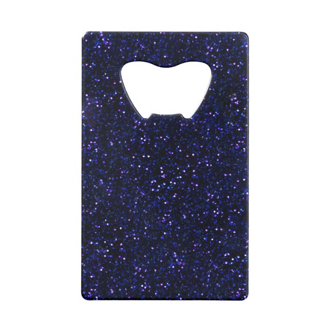 Indigo Blue Starry Midnight Glitter (Back)