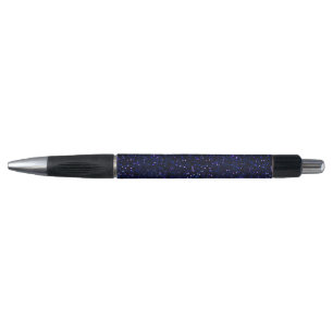 Indigo Blue Starry Midnight Glitter