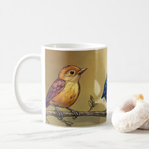 Indigo Bunting, a small migratory songbird Coffee Mug