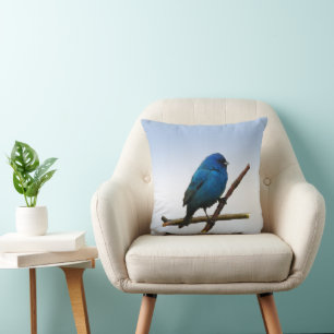 Indigo Bunting Cushion