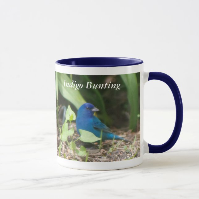 Indigo Bunting Mug (Right)