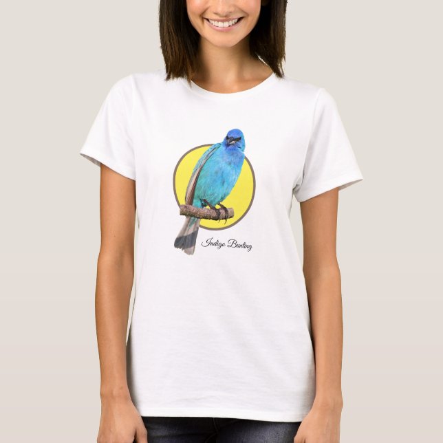 Indigo Bunting T-Shirt (Front)
