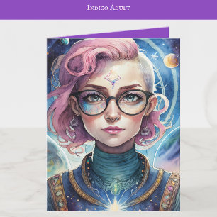 Indigo Child Blank Card