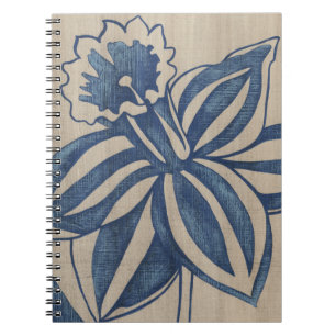 Indigo Daffodil Notebook
