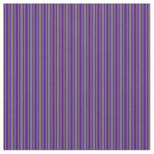 Indigo & Dim Grey Coloured Stripes Fabric