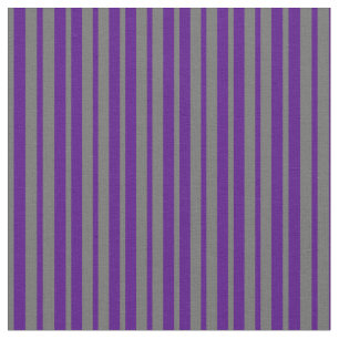 Indigo & Dim Grey Lines Pattern Fabric