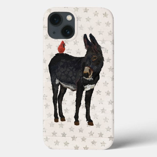 INDIGO DONKEY & CARDINAL Case-Mate iPhone CASE (Back)