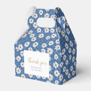 Indigo Dream Daisies Favour Box