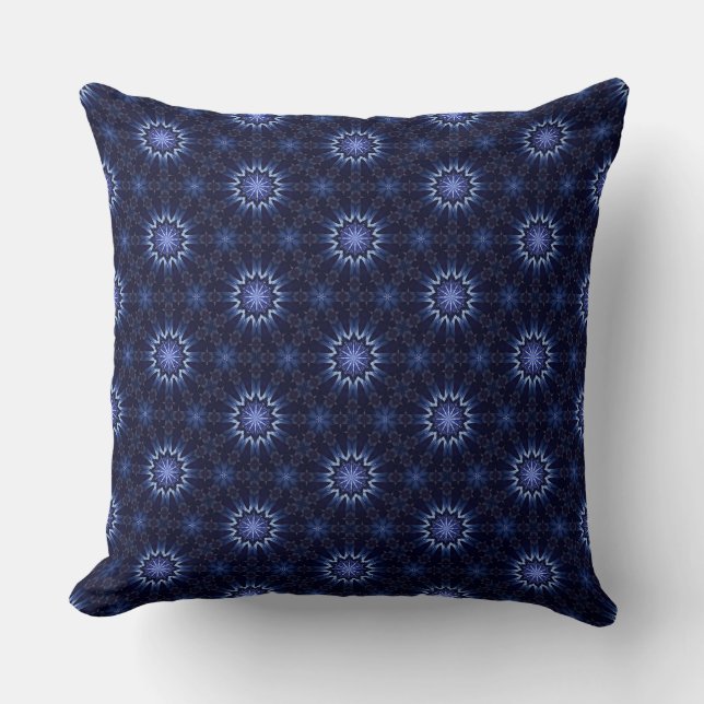 Indigo Dream Star Cushion (Front)