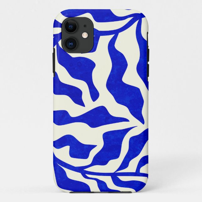 Indigo Elegance Case-Mate iPhone Case (Back)