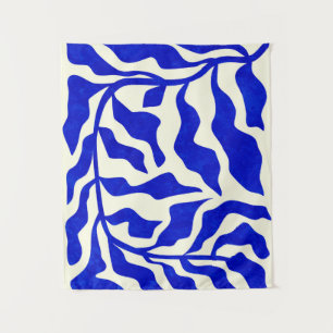 Indigo Elegance Tapestry