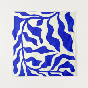 Indigo Elegance Tapestry