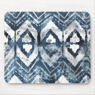Indigo Extraction - Geometric Mouse Pad