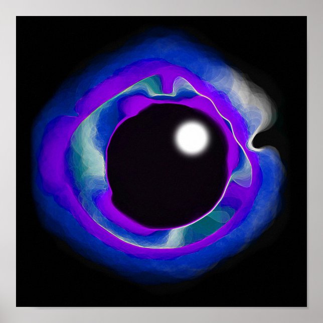 Indigo Eye Void Poster (Front)