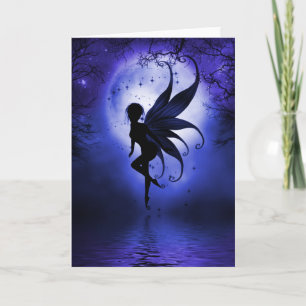 Indigo Fairy Greeting Card