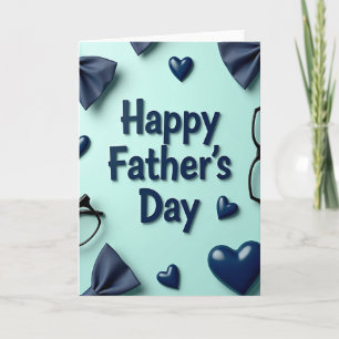 Indigo Fathers Day Card