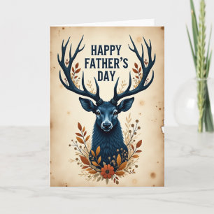 Indigo Fathers Day Stag Card