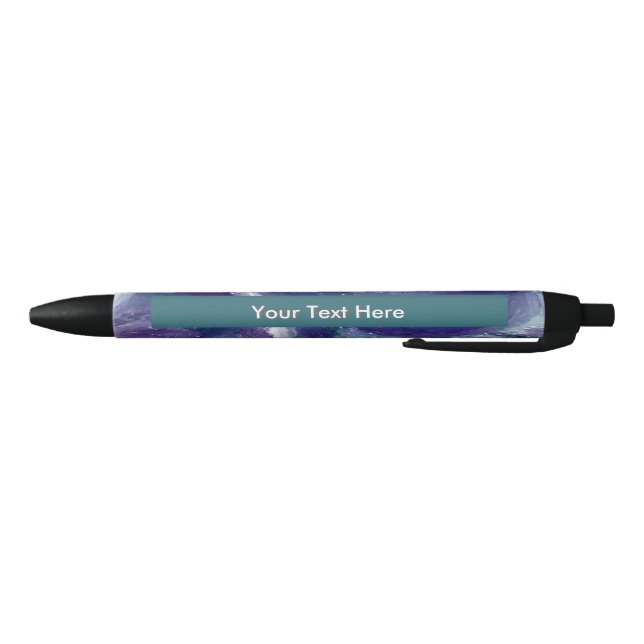 Indigo Flow Black Ink Pen (Bottom)