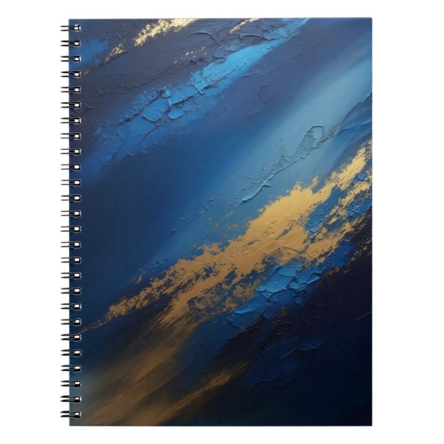 Indigo Flow Notebook (Front)