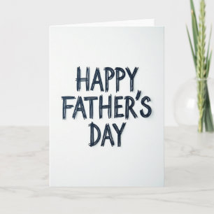 Indigo Happy Fathers Day Card