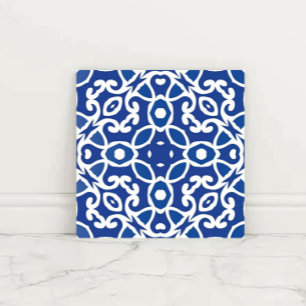 Indigo Heritage Classic Portuguese Geometric Ceramic Tile