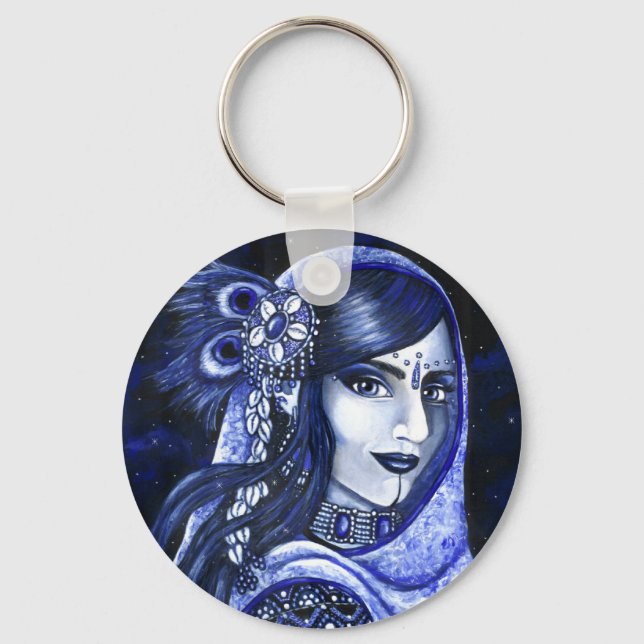 Indigo Key Ring (Front)