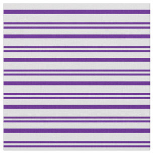 Indigo & Lavender Coloured Striped Pattern Fabric