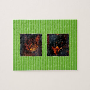 Indigo + Lucy's Dramatic Looks Jigsaw Puzzle