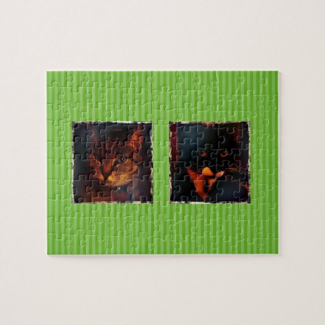 Indigo + Lucy's Dramatic Looks Jigsaw Puzzle (Horizontal)