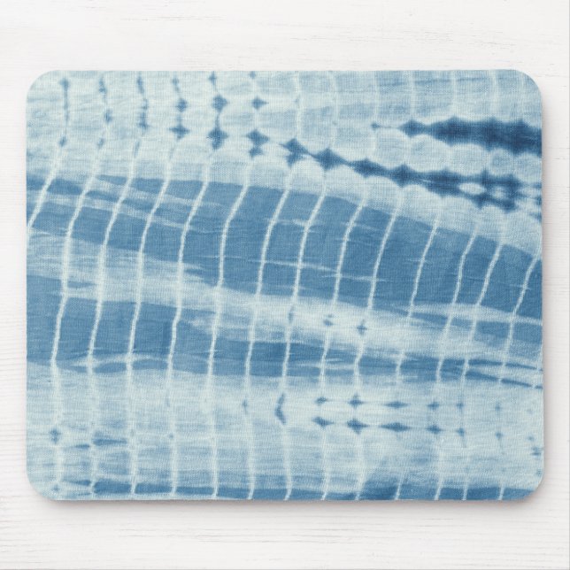 Indigo Mud Cloth Mouse Pad (Front)