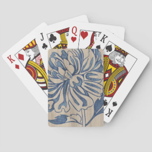 Indigo Mum Playing Cards