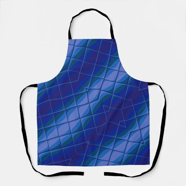 indigo palette apron (Front)