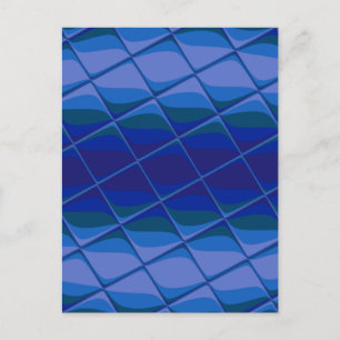 indigo palette holiday postcard