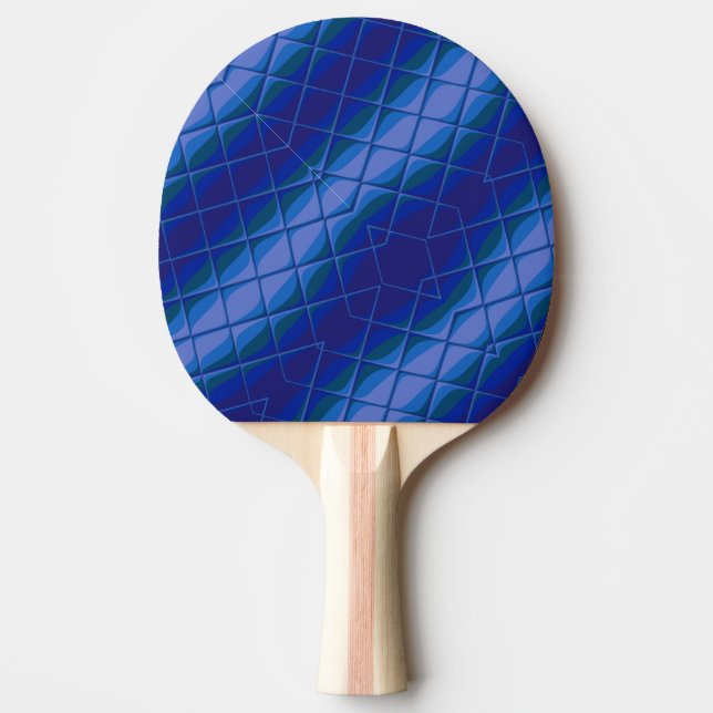 indigo palette ping pong paddle (Front)