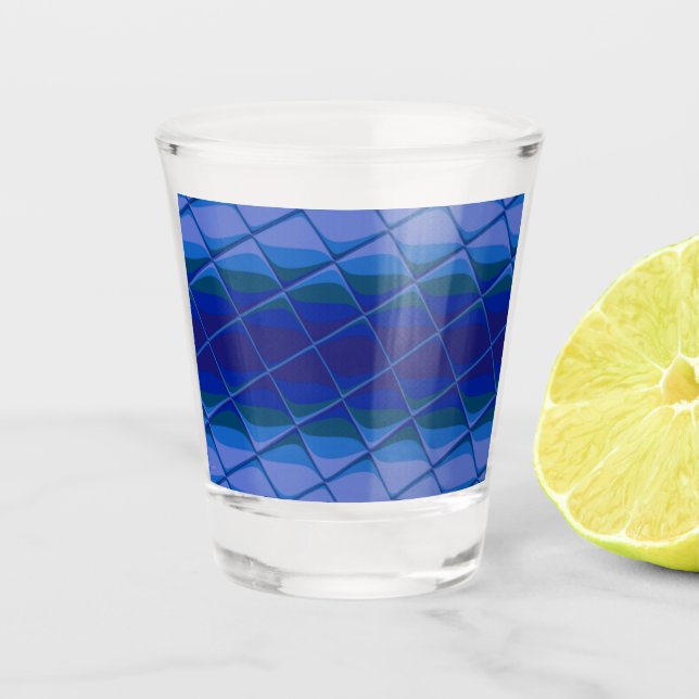 indigo palette shot glass (Front)