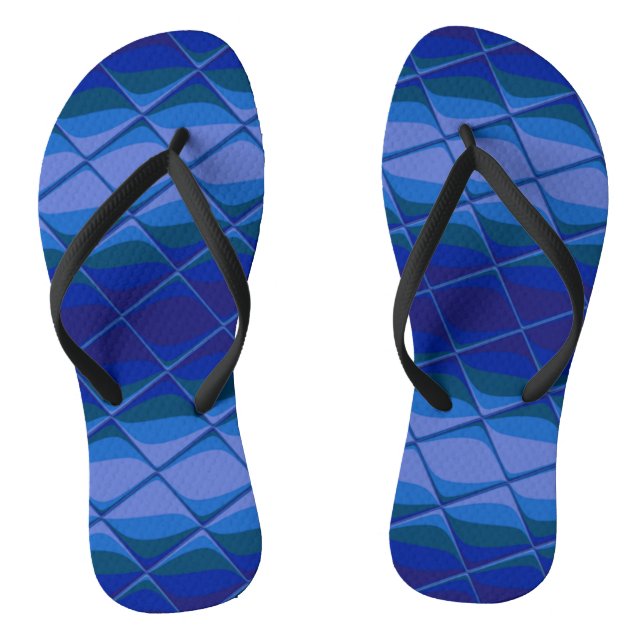 indigo palette thongs (Footbed)