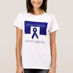 Indigo Ribbon- Don't Bend. Don't Break. DBI T-Shirt