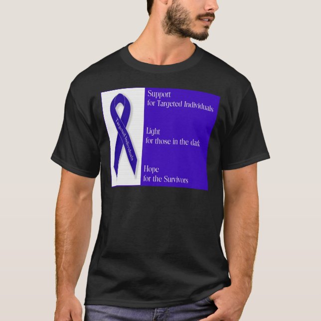 Indigo Ribbon T-Shirt (Front)