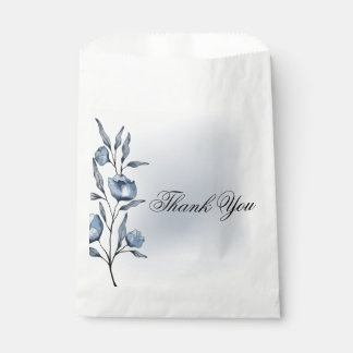 Indigo Romance Wedding Favor Bags