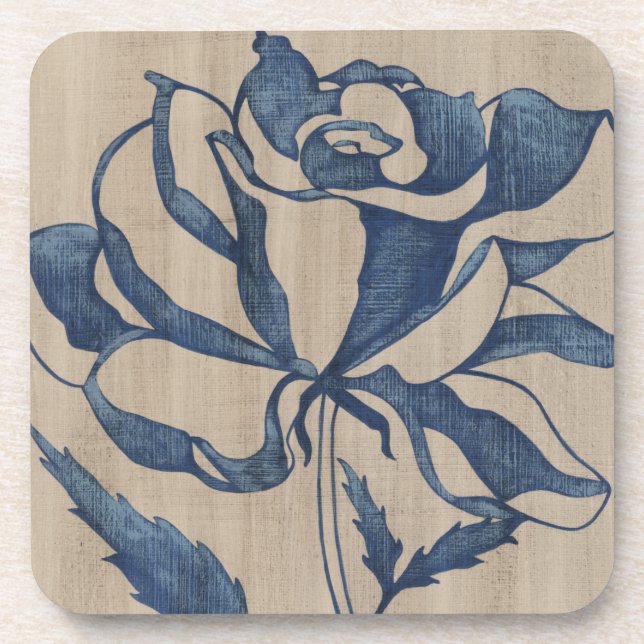 Indigo Rose Coaster (Front)