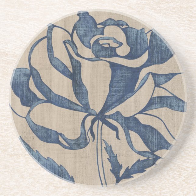 Indigo Rose Coaster (Front)