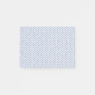 Indigo Seigaiha pattern Post-it Notes