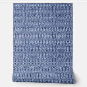 Indigo Seigaiha pattern Wallpaper