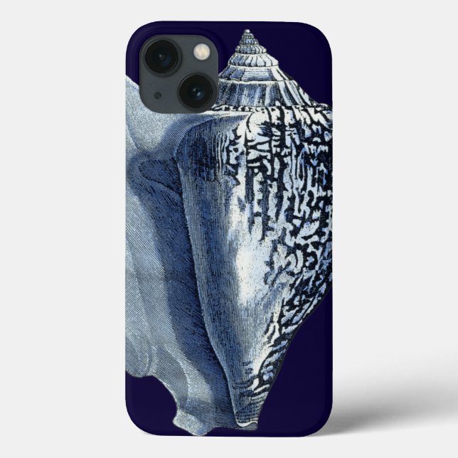 Indigo Shells I Case-Mate iPhone Case (Back)