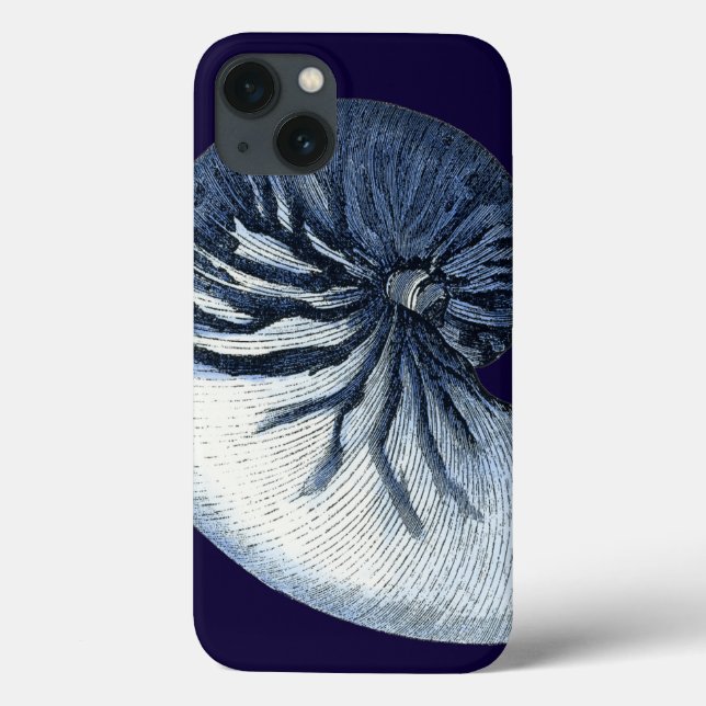 Indigo Shells VII Case-Mate iPhone Case (Back)