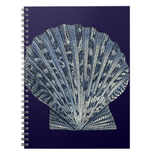 Indigo Shells VIII Notebook