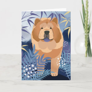 INDIGO smooth chow art cards