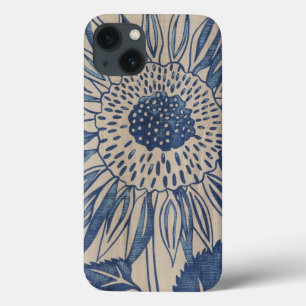 Indigo Sunflower iPhone 13 Case