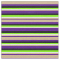 Indigo, Tan, Light Cyan, Green & Black Lines