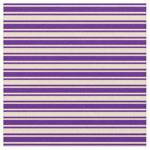Indigo & Tan Lined/Striped Pattern Fabric